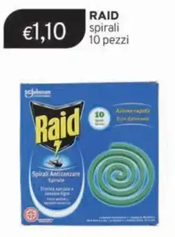 Sirene Blu Raid spirali offerta