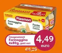 B di Bimbi Formaggino fuso Plasmon offerta