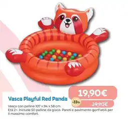 Iperbimbo Vasca Playful Red Panda offerta
