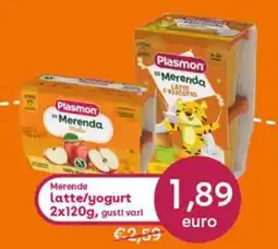 B di Bimbi Plasmon la Merenda offerta