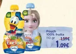 B di Bimbi Pouch 100% frutta Mellin offerta