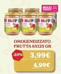 Iperbimbo HiPP Omogeneizzato Frutta offerta