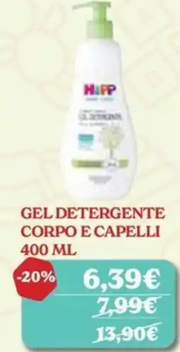 Iperbimbo HiPP GEL DETERGENTE CORPO E CAPELLI offerta