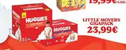 Iperbimbo Huggies Little Movers offerta