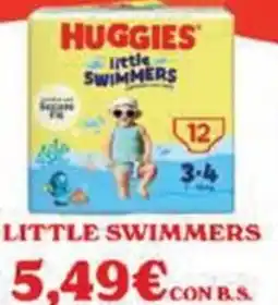 Iperbimbo Huggies little swimmers offerta