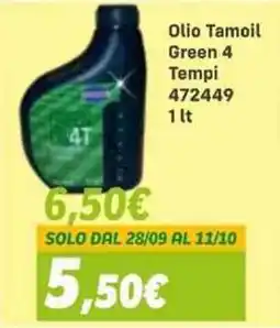 Orizzonte Olio Tamoil Green 4 Tempi offerta