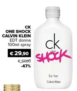 Il Tulipano CK ONE SHOCK CALVIN KLEIN offerta