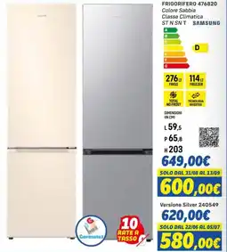 Orizzonte FRIGORIFERO 476820 SAMSUNG offerta