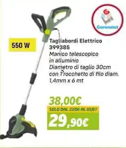 Orizzonte Tagliabordi Elettrico offerta