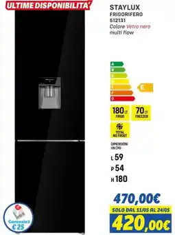 Orizzonte STAYLUX FRIGORIFERO 512131 offerta