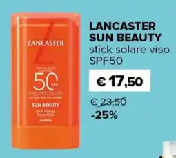 Il Tulipano LANCASTER SUN BEAUTY stick solare viso SPF50 offerta