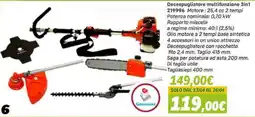 Orizzonte Decespugliatore multifunzione 3in1 offerta