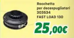 Orizzonte Rocchetto per decespugliatori FAST LOAD 130 offerta