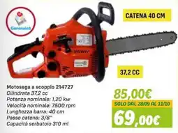 Orizzonte Motosega a scoppio 214727 offerta