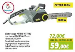 Orizzonte Elettrosegas KO290 offerta