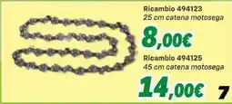 Orizzonte catena motosega offerta