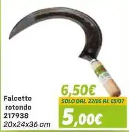 Orizzonte Falcetto rotondo offerta