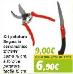 Orizzonte Kit potatura Segaccio serramanico offerta