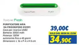 Orizzonte forever Fresh PURIFICATORE ARIA offerta