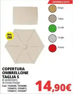 Brico Io COPERTURA OMBRELLONE offerta
