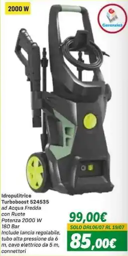 Orizzonte Idropulitrice Turboboot 524535 offerta