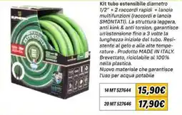 Orizzonte Kit tubo estensibile offerta