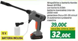 Orizzonte Idropulitrice a batteria Kombo Smart 511754 offerta