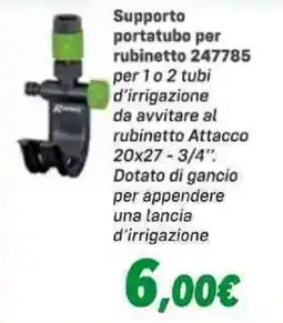 Orizzonte Supporto portatubo per rubinetto 247785 offerta