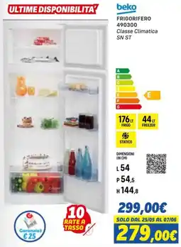 Orizzonte FRIGORIFERO BEKO offerta