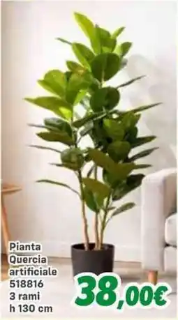 Orizzonte Pianta Quercia artificiale offerta
