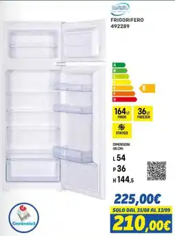 Orizzonte FRIGORIFERO DAYA offerta