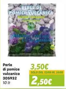 Orizzonte Perle di pomice vulcanica offerta