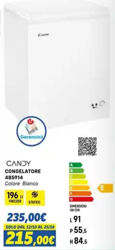 Orizzonte CANDY CONGELATORE offerta