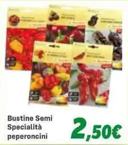Orizzonte Bustine Semi Specialità peperoncini offerta