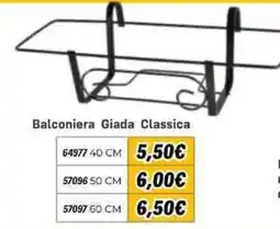 Orizzonte Balconiera Giada Classica offerta
