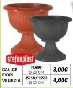 Orizzonte Stefanplast calice fiori venezia offerta