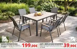 Brico Io LAUTI - SEDIA ACCIAIO offerta