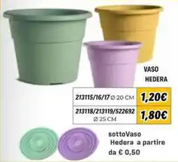 Orizzonte VASO HEDERA offerta