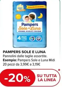 Dr.Max Pampers Sole e Luna offerta