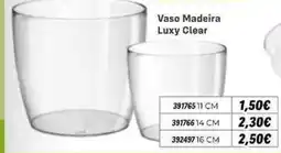 Orizzonte Vaso Madeira Luxy Clear offerta