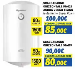 Orizzonte Scaldabagno orizzontale 516121 offerta