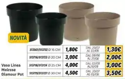 Orizzonte Vaso Linea Melrose Glamour Pot offerta