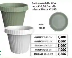 Orizzonte Vaso Onda offerta