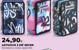 Extracoop Astuccio 3 zip seven offerta