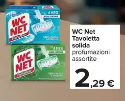 Carrefour Wc net tavoletta solida offerta