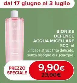 Dr.Max BIONIKE DEFENCE ACQUA MICELLARE offerta