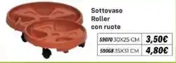 Orizzonte Sottovaso Roller con ruote offerta