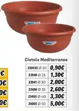 Orizzonte Ciotola Mediterraneo offerta