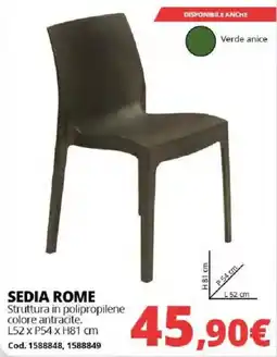 Brico Io SEDIA ROME offerta