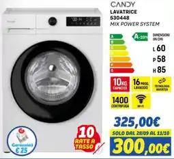 Orizzonte LAVATRICE CANDY offerta